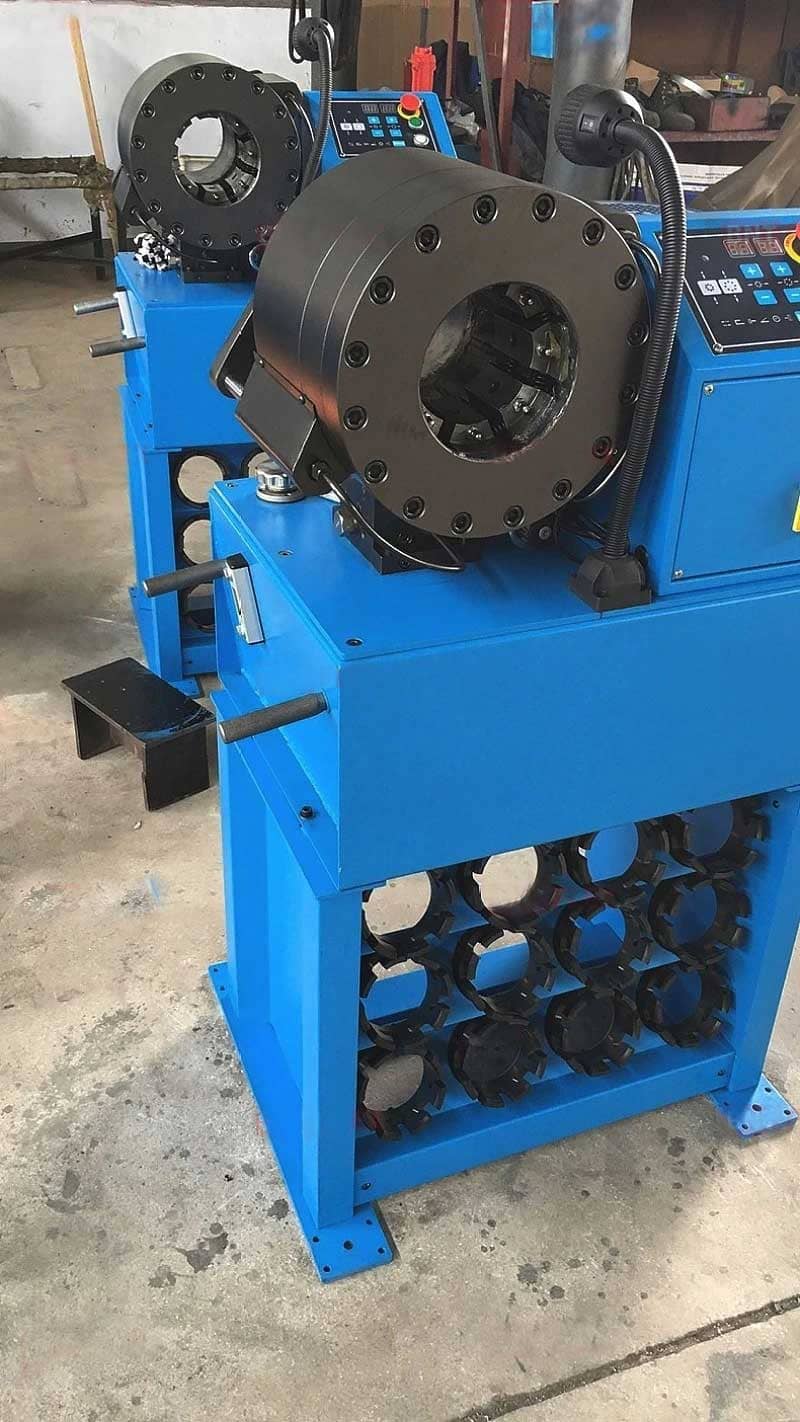 HF32D hydraulic hose crimping machine factory show